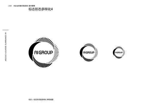 《世界是平的，終究是圓的 AI企業形象的VI設計基本部分與企業形象策劃》